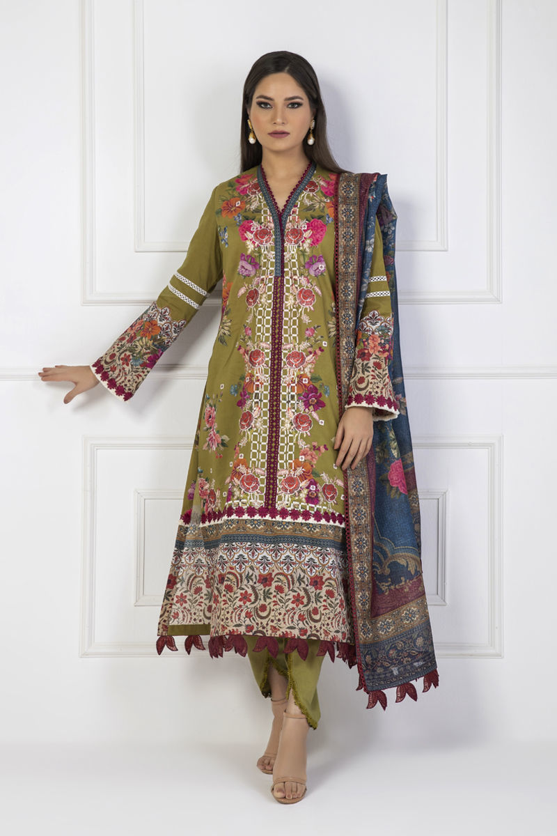 Shamaeel Ansari | Lawn 24 | LV116 - House Of Anaya