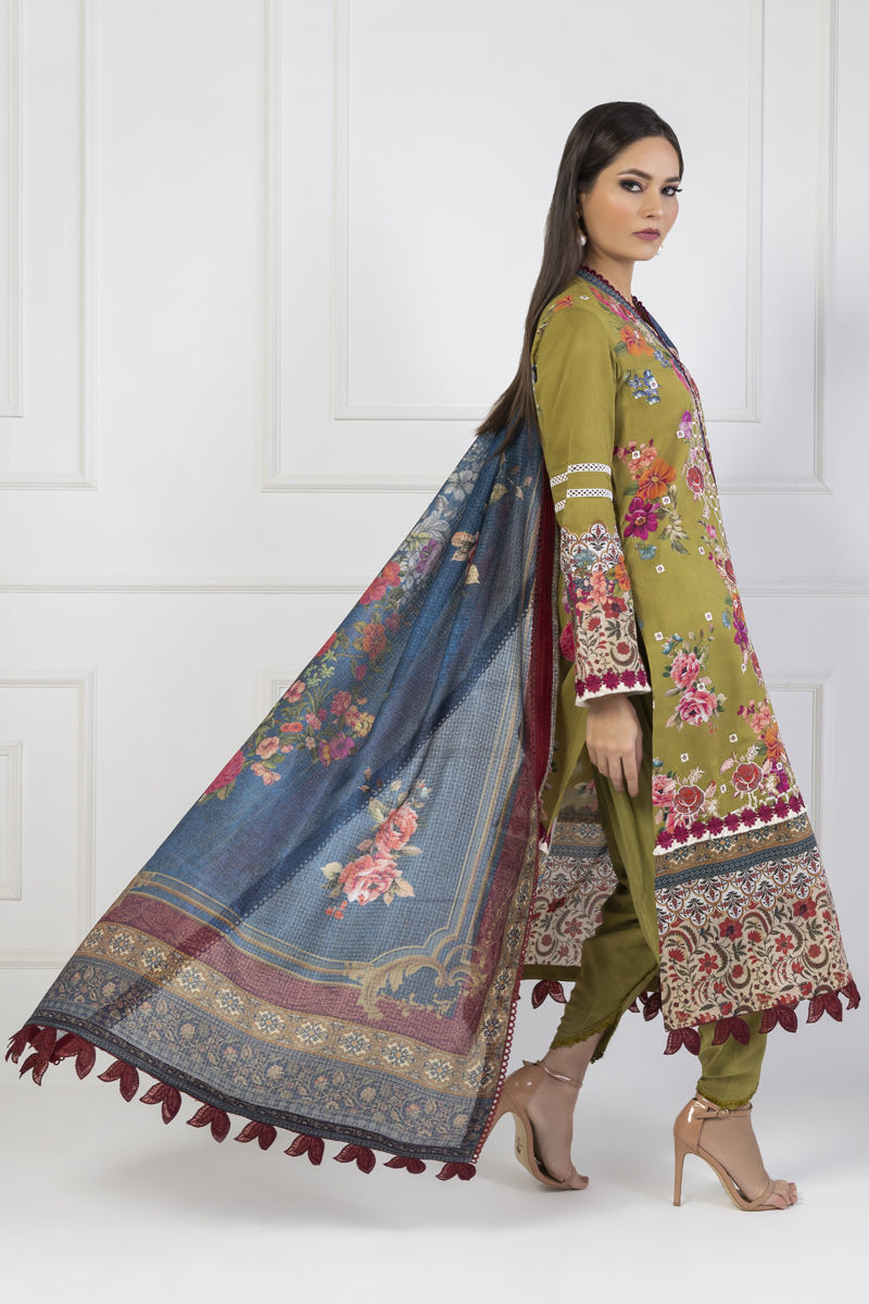 Shamaeel Ansari | Lawn 24 | LV116 - House Of Anaya