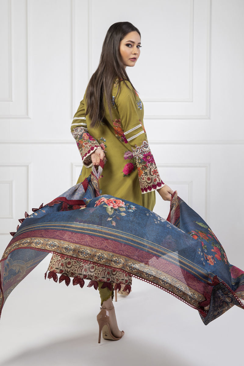 Shamaeel Ansari | Lawn 24 | LV116 - House Of Anaya