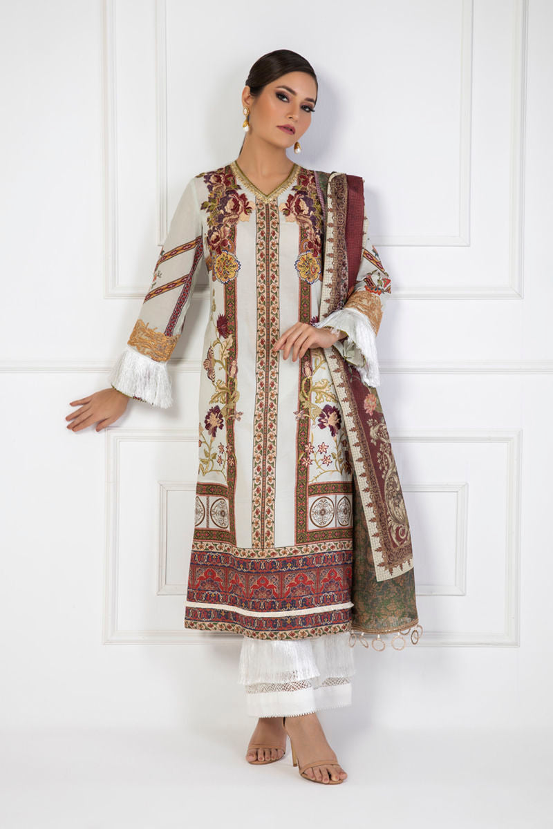 Shamaeel Ansari | Lawn 24 | LV11 - House Of Anaya