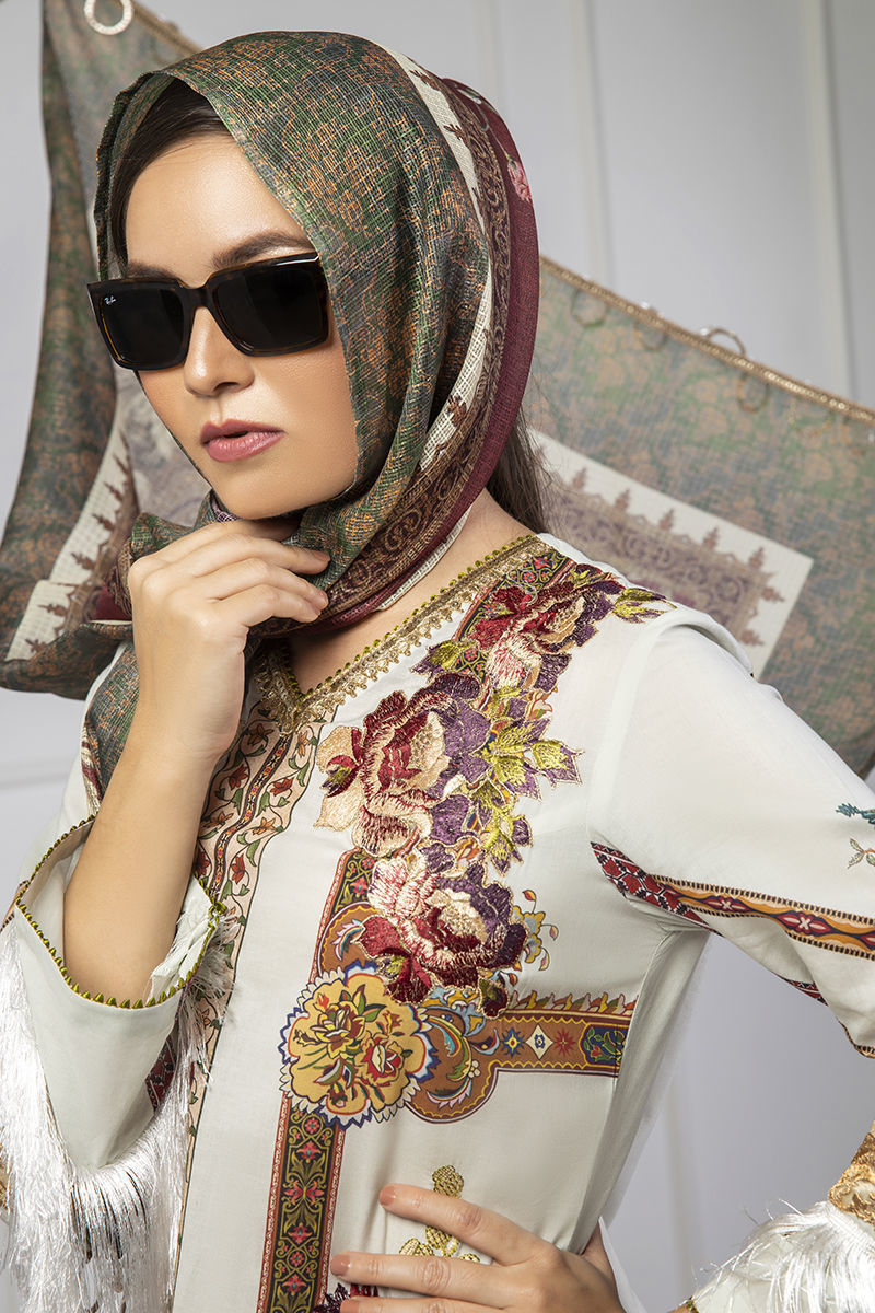 Shamaeel Ansari | Lawn 24 | LV11 - House Of Anaya