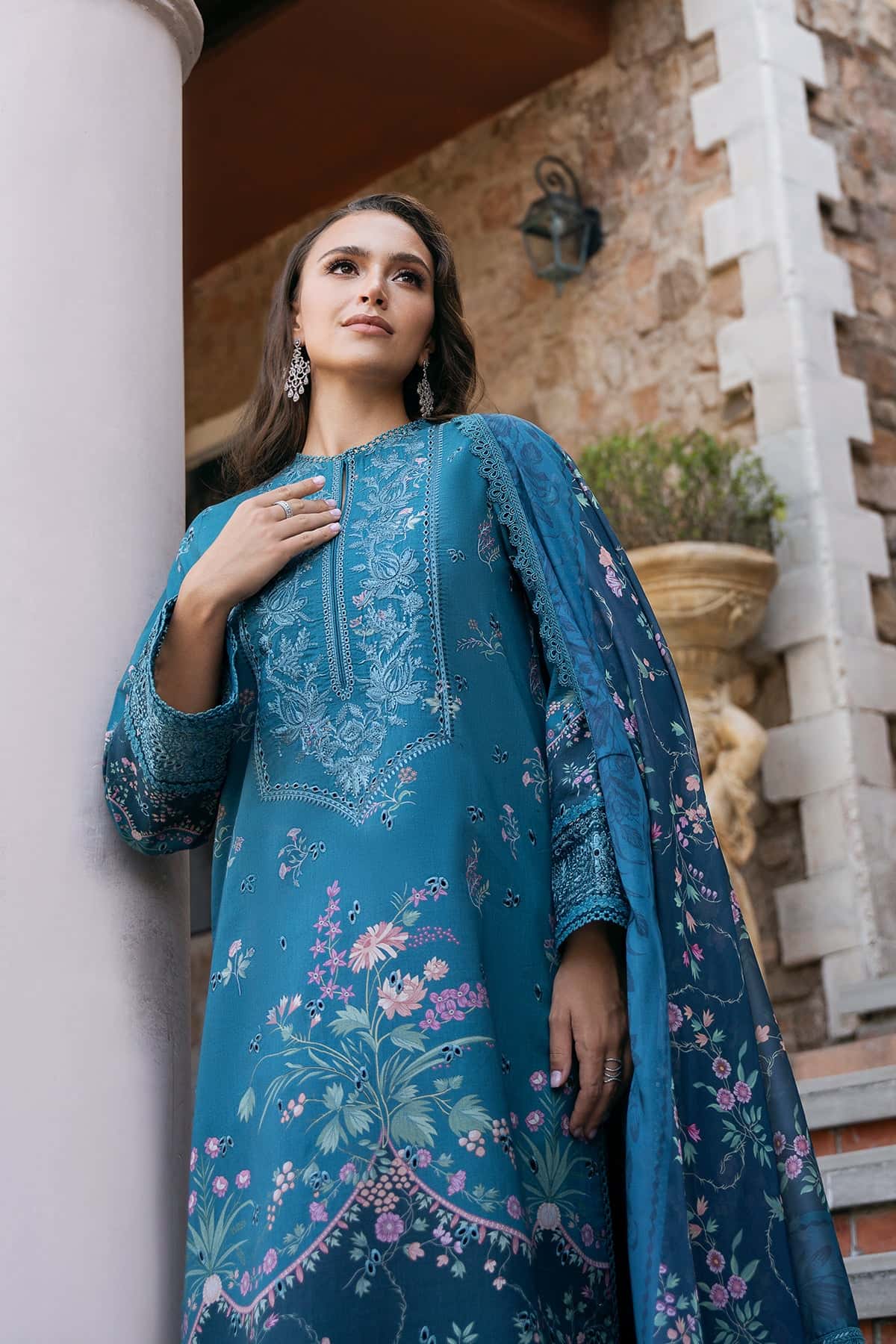 Afrozeh | Damask The Holiday Edit 25 | Rosheen B - House Of Anaya