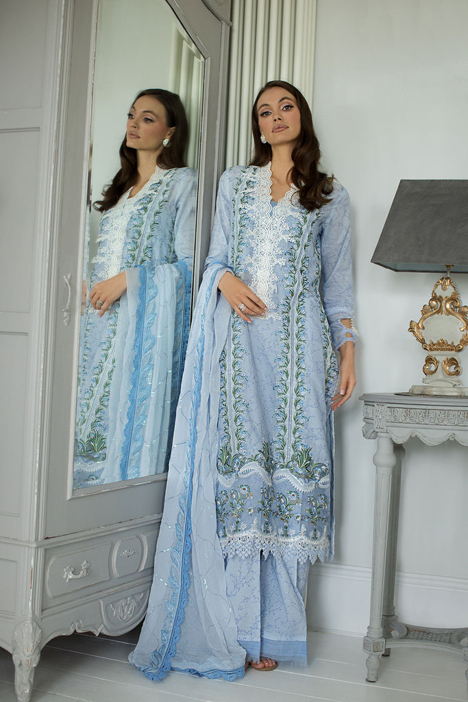Sobia Nazir | Luxury Lawn 24 | DESIGN 13A - House Of Anaya