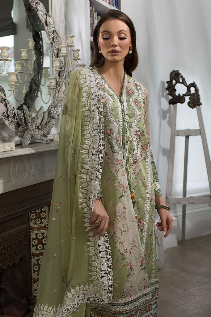 Sobia Nazir | Luxury Lawn 24 | DESIGN 14A - House Of Anaya