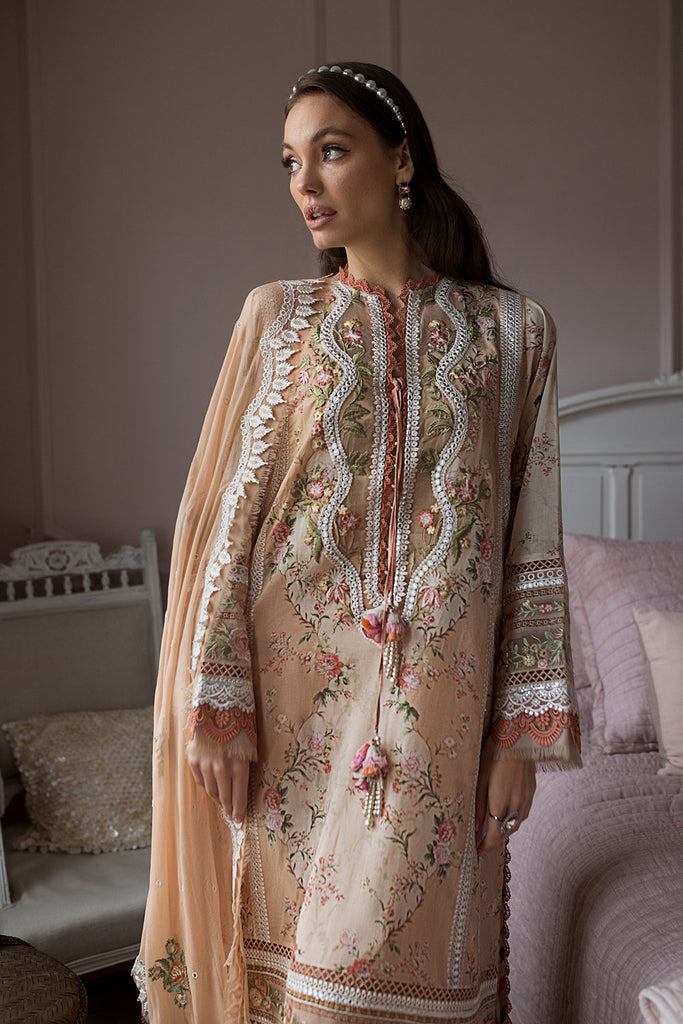 Sobia Nazir | Luxury Lawn 24 | DESIGN 14B - House Of Anaya