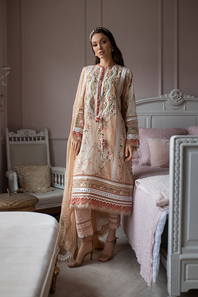 Sobia Nazir | Luxury Lawn 24 | DESIGN 14B - House Of Anaya