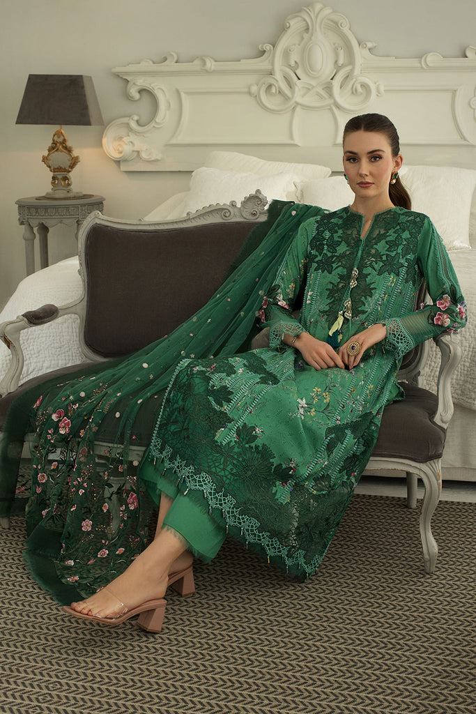 Sobia Nazir | Luxury Lawn 24 | DESIGN 15B - House Of Anaya
