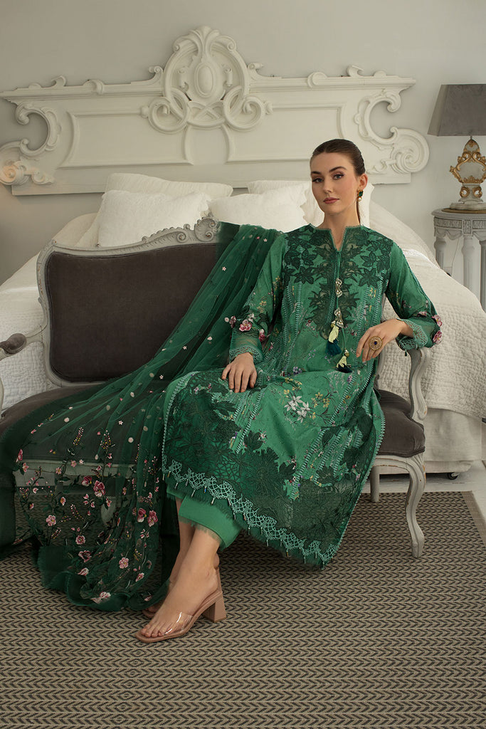 Sobia Nazir | Luxury Lawn 24 | DESIGN 15B - House Of Anaya
