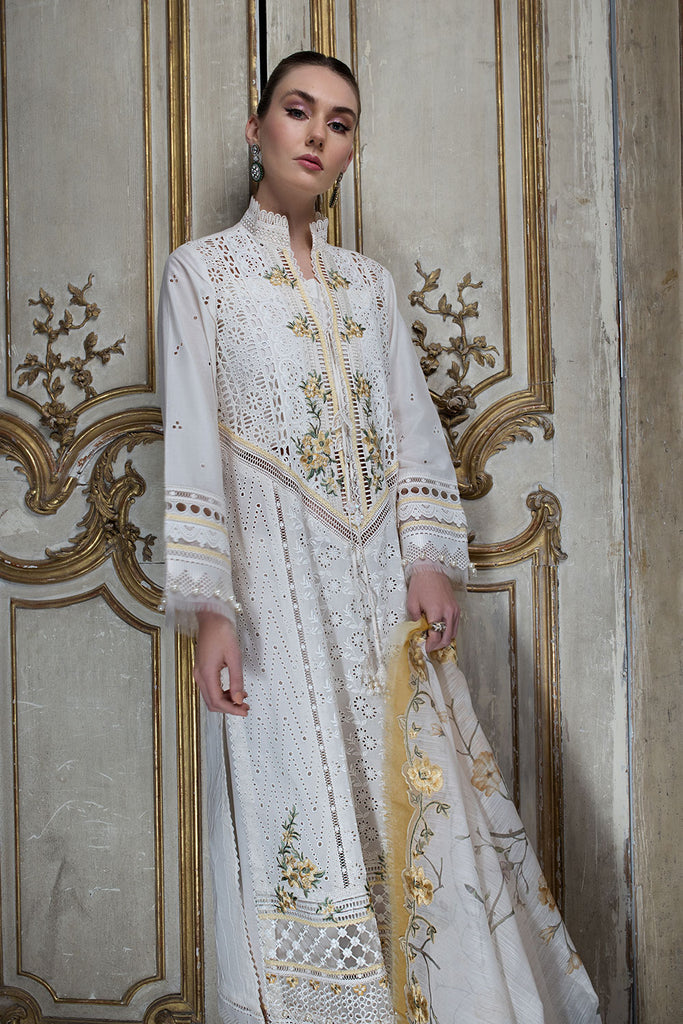 Sobia Nazir | Luxury Lawn 24 | DESIGN 3A - House Of Anaya
