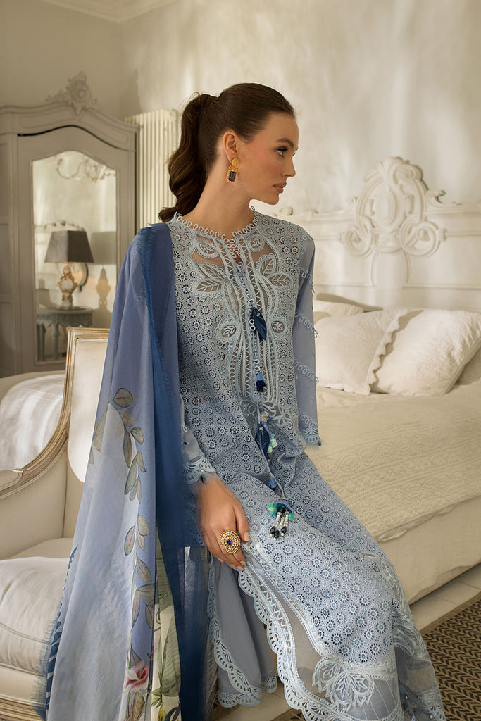Sobia Nazir | Luxury Lawn 24 | DESIGN 5A - House Of Anaya