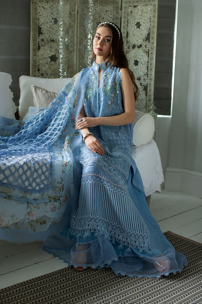 Sobia Nazir | Luxury Lawn 24 | DESIGN 6A - House Of Anaya