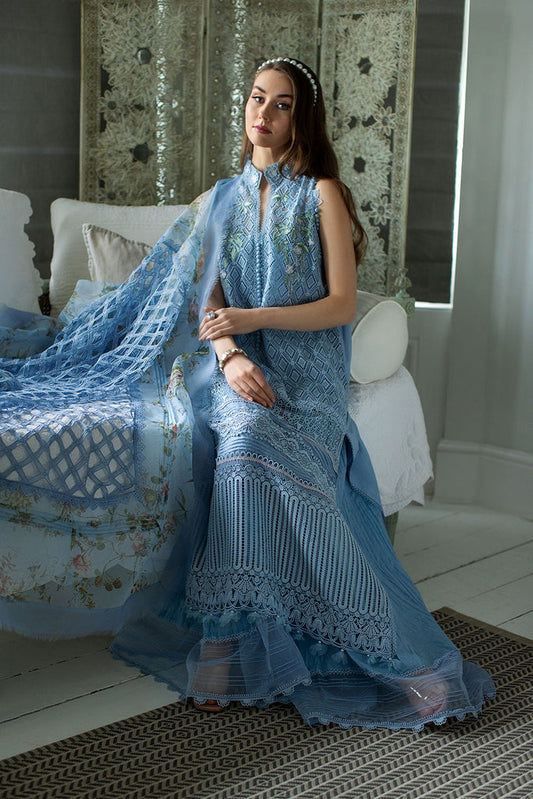 Sobia Nazir | Luxury Lawn 24 | DESIGN 6A - House Of Anaya