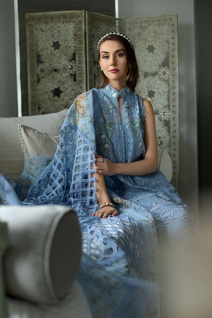 Sobia Nazir | Luxury Lawn 24 | DESIGN 6A - House Of Anaya