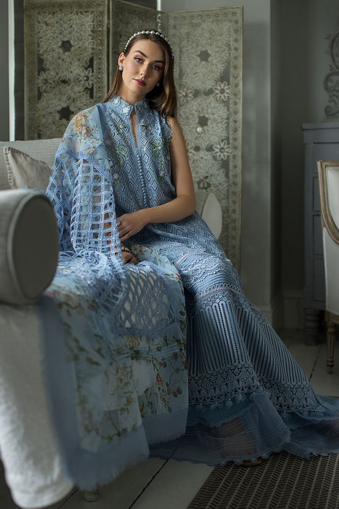 Sobia Nazir | Luxury Lawn 24 | DESIGN 6A - House Of Anaya