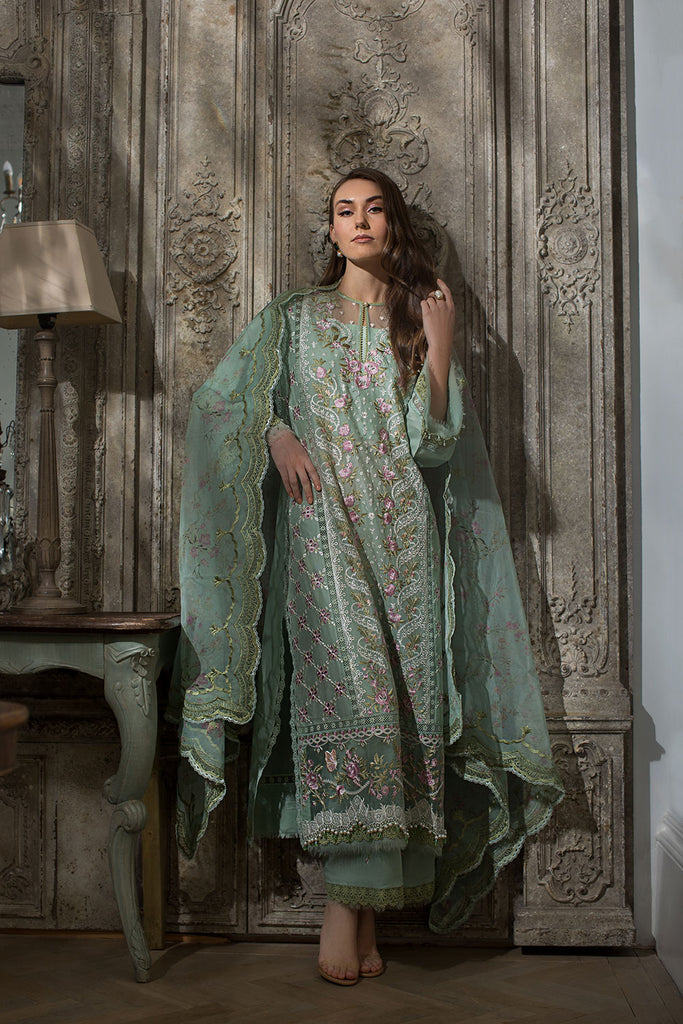 Sobia Nazir | Luxury Lawn 24 | DESIGN 1A - House Of Anaya