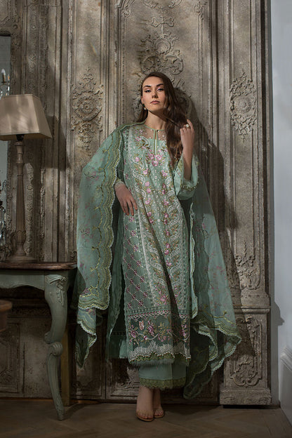 Sobia Nazir | Luxury Lawn 24 | DESIGN 1A - House Of Anaya
