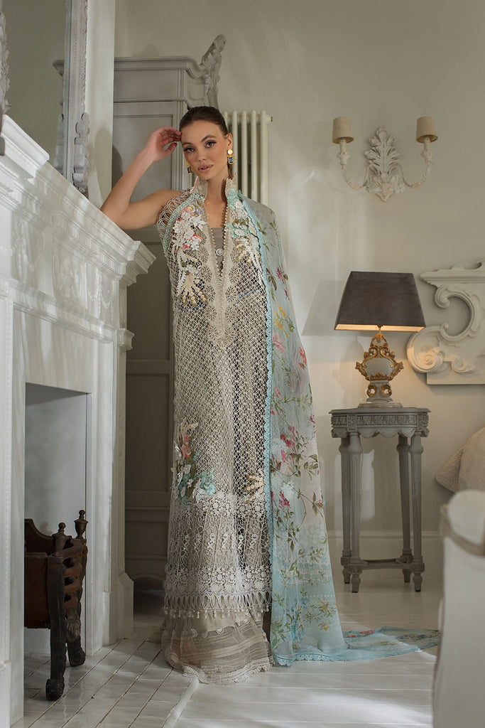 Sobia Nazir | Luxury Lawn 24 | DESIGN 7A - House Of Anaya