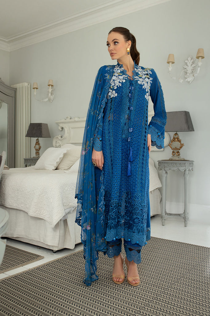 Sobia Nazir | Luxury Lawn 24 | DESIGN 8A - House Of Anaya