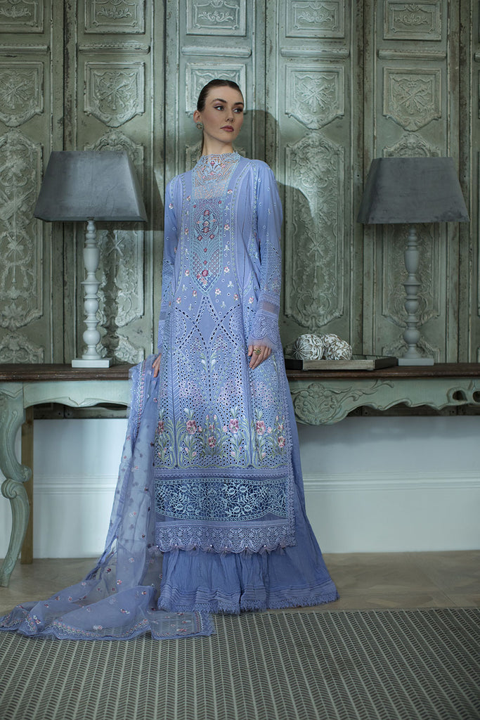 Sobia Nazir | Luxury Lawn 24 | DESIGN 9B - House Of Anaya