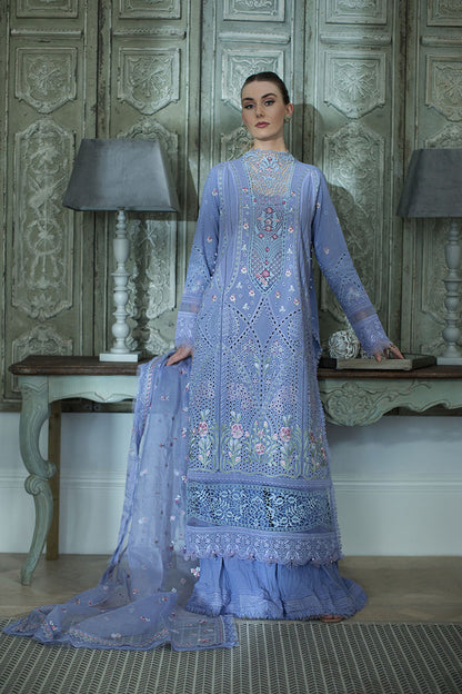 Sobia Nazir | Luxury Lawn 24 | DESIGN 9B - House Of Anaya