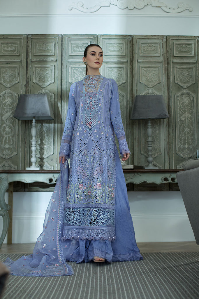 Sobia Nazir | Luxury Lawn 24 | DESIGN 9B - House Of Anaya