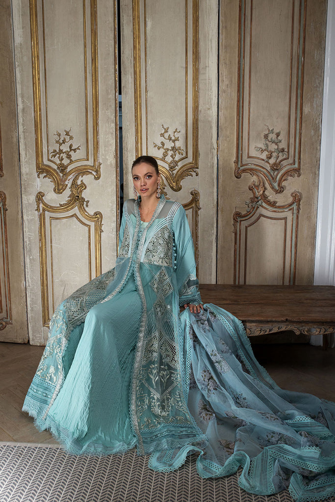 Sobia Nazir | Luxury Lawn 24 | DESIGN 10A - House Of Anaya