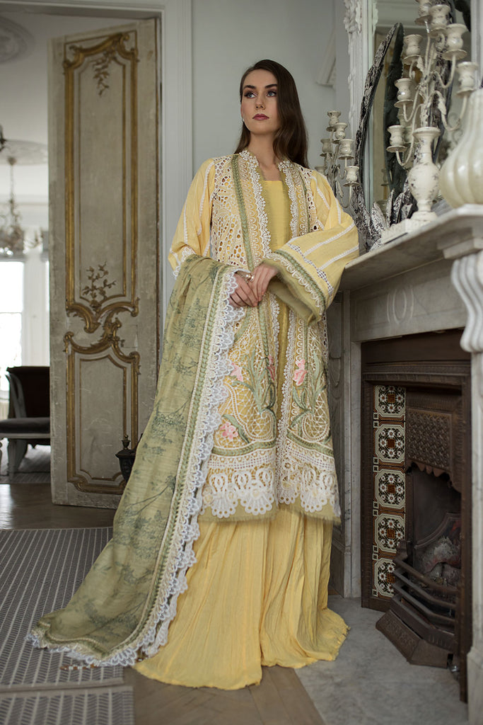 Sobia Nazir | Luxury Lawn 24 | DESIGN 11A - House Of Anaya
