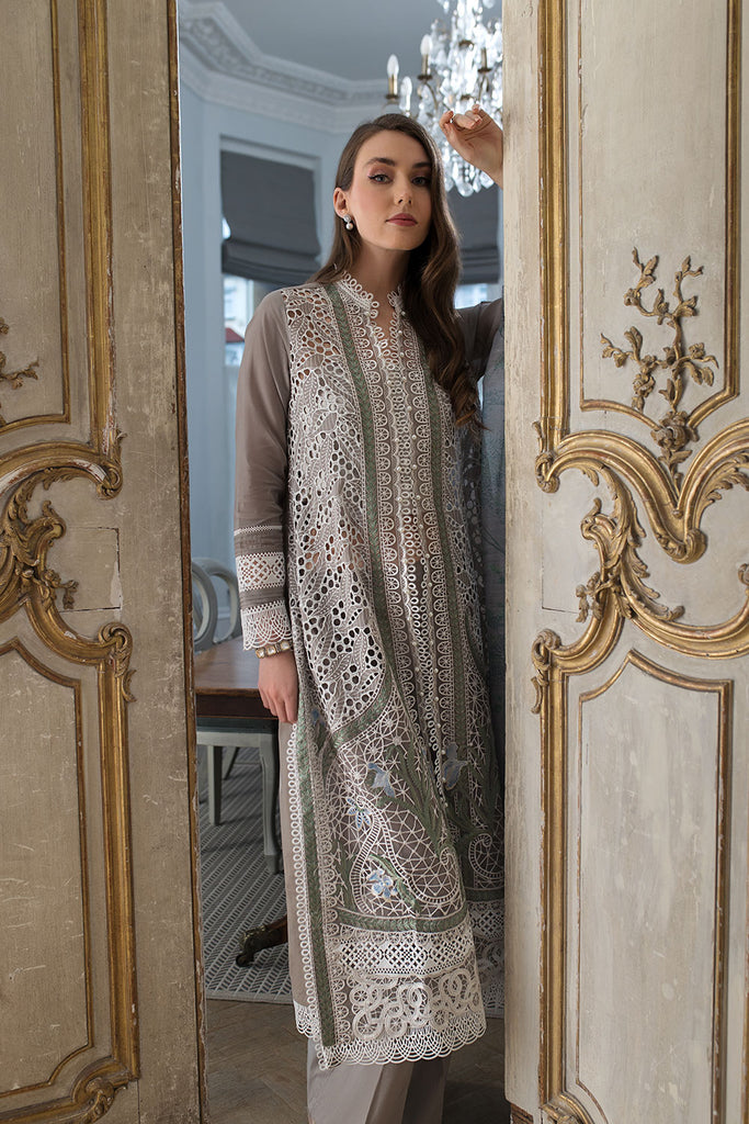 Sobia Nazir | Luxury Lawn 24 | DESIGN 11B - House Of Anaya