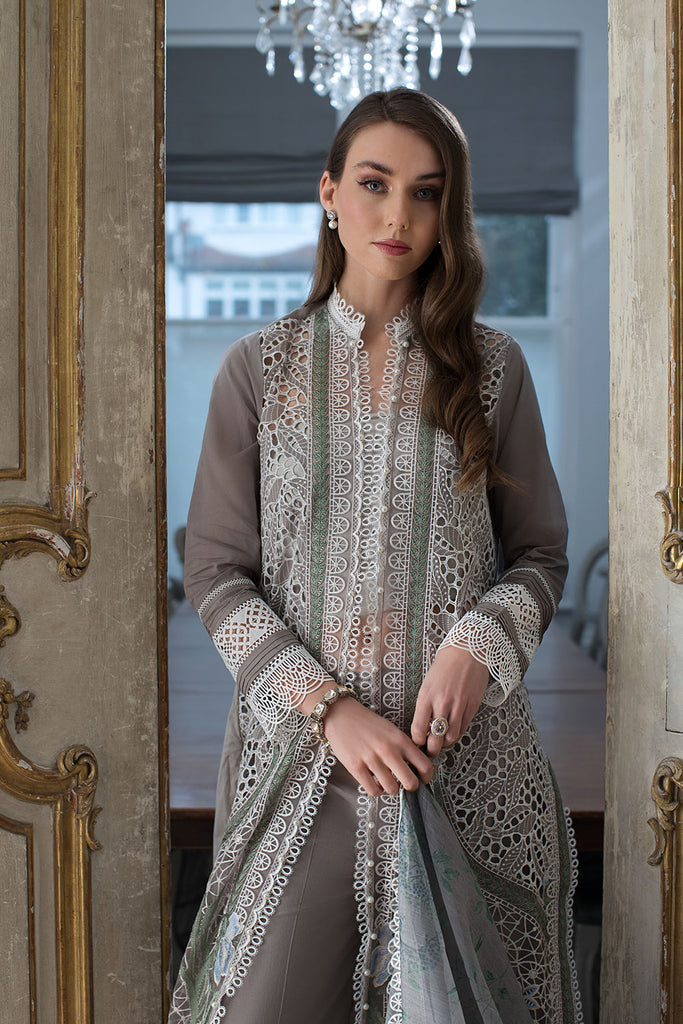 Sobia Nazir | Luxury Lawn 24 | DESIGN 11B - House Of Anaya