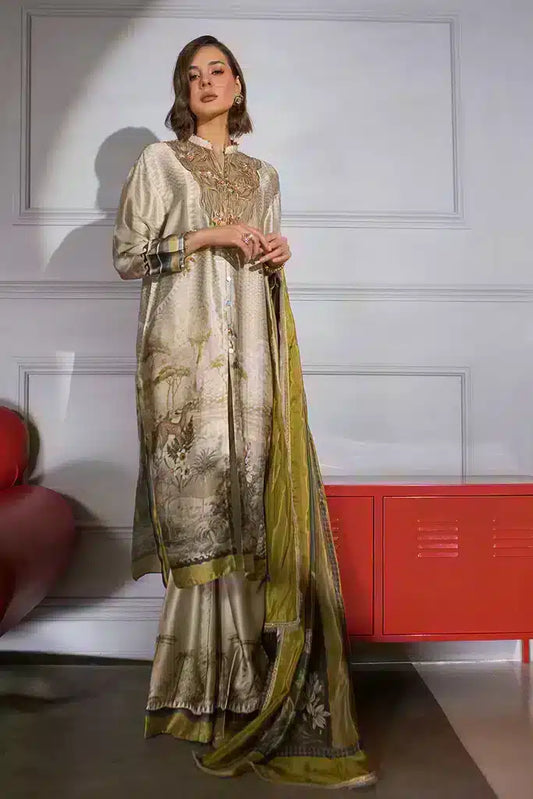 Sobia Nazir | Silk Collection 23 | 01 - House Of Anaya