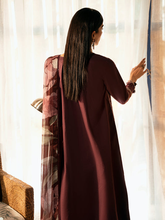 Izel | Dastak Luxury Lawn | TABEER - House Of Anaya