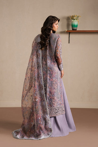 Ayzel Maujood Lilac Long Shirt Pakistani Designer Dresses