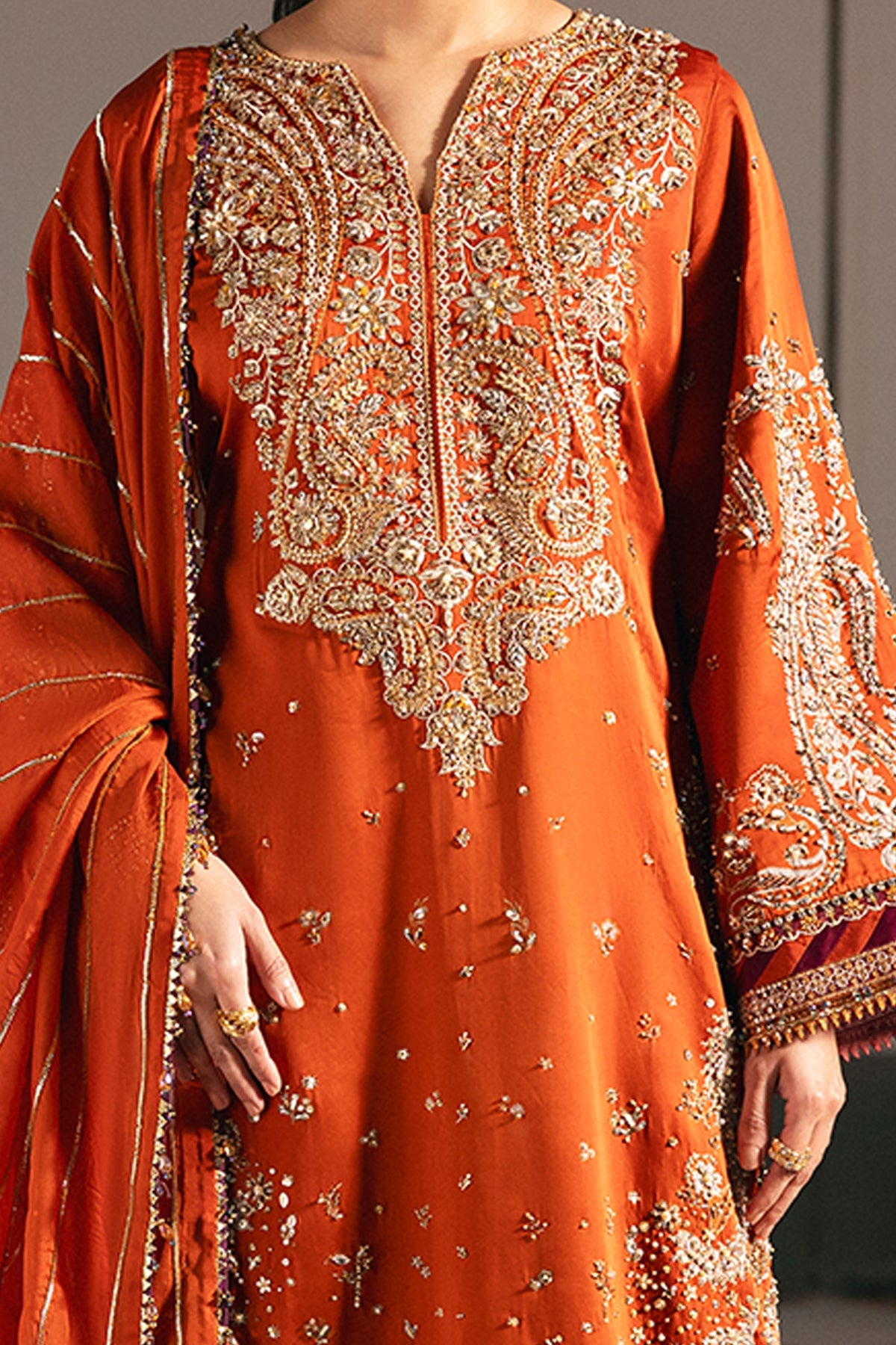 Afrozeh | Silk Muse 26 | Vellum - Image 3
