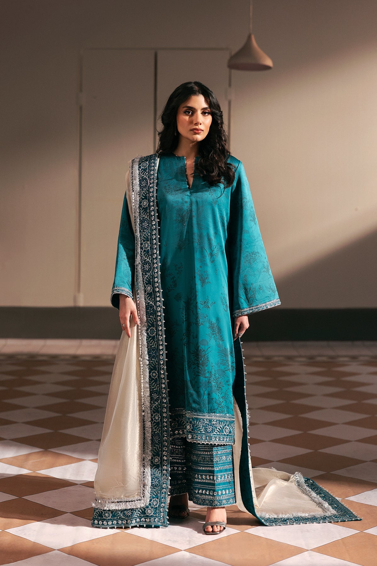 Afrozeh | Silk Muse 26 | Veloural - Image 1