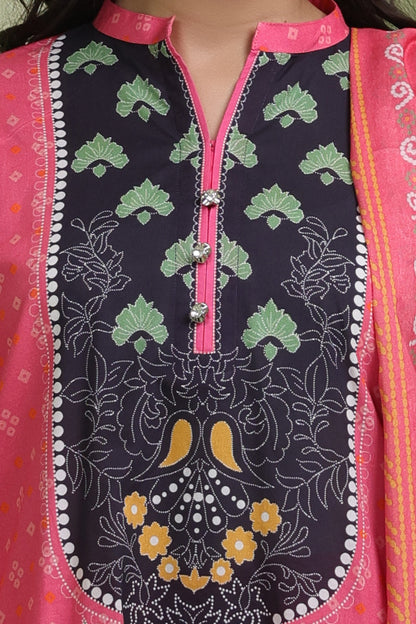 Zellbury | Unstitched 2 Piece Lawn | Embroidered Shirt Dupatta - 1171 - Libasekhas