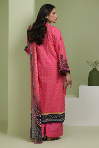 Zellbury | Unstitched 2 Piece Lawn | Embroidered Shirt Dupatta - 1171 - Libasekhas