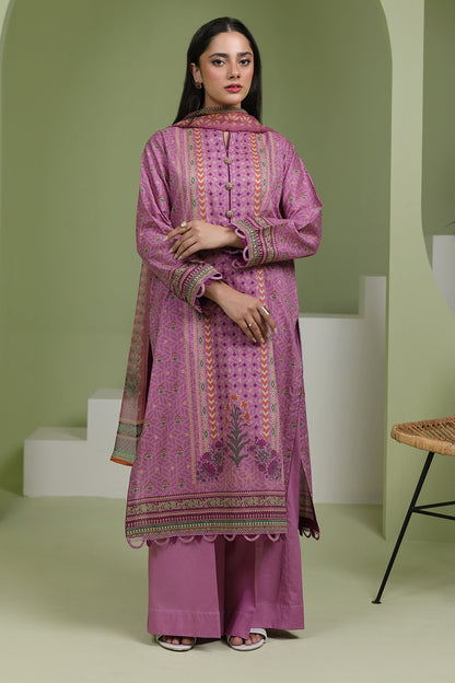 Zellbury | Unstitched 3 Piece Lawn | Shirt Shalwar Dupatta - 1718 - Libasekhas