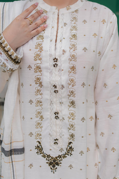Zellbury | Summer Pret | Embroidered Kurta Dupatta - 1978 - Libasekhas