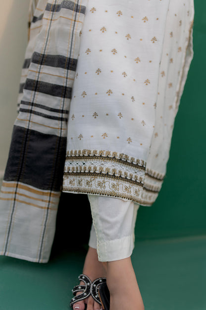 Zellbury | Summer Pret | Embroidered Kurta Dupatta - 1978 - Libasekhas