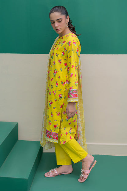 Zellbury | Summer Pret | Kurta Dupatta Trouser - 2111 - Libasekhas