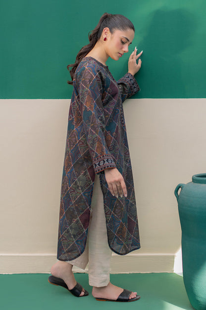 Zellbury | Winter Pret | Kurta - 3042 - Libasekhas