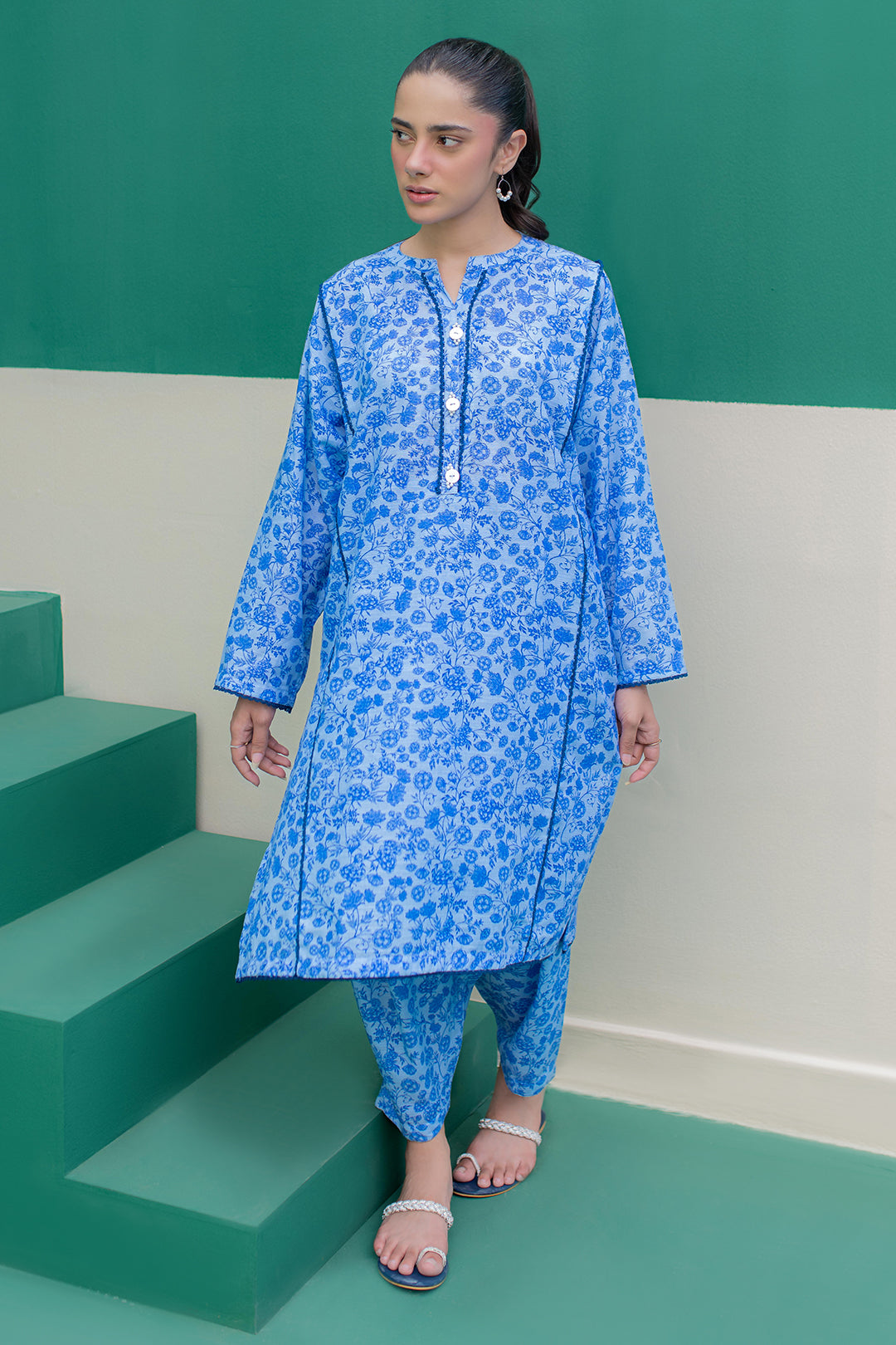 Zellbury | Winter Pret | Kurta Trouser - 3062 - Libasekhas