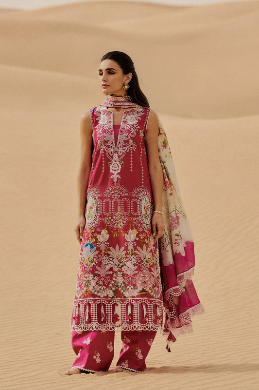 Saira Rizwan | Luxury Lawn 26 | ZUMAR-SRL26-02