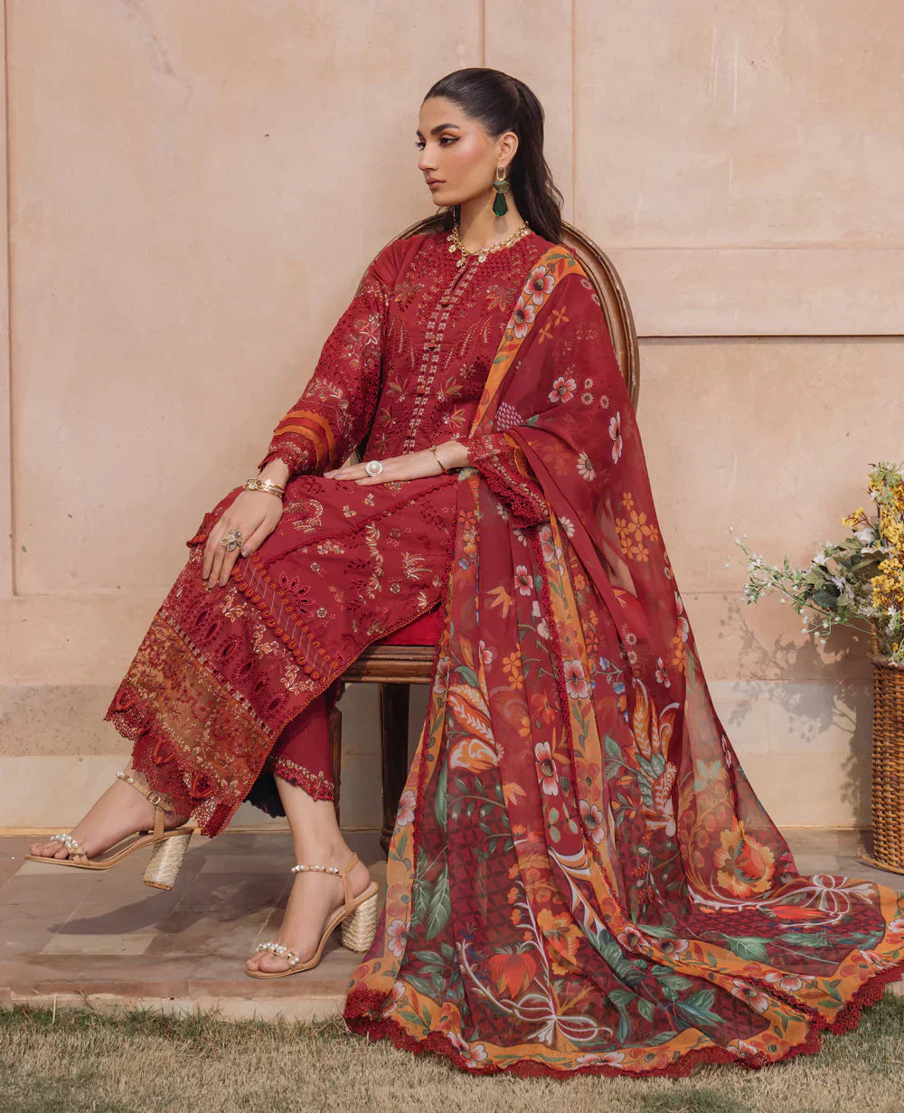 Xenia Formals | Lawn Collection 24 | Zeba - House Of Anaya