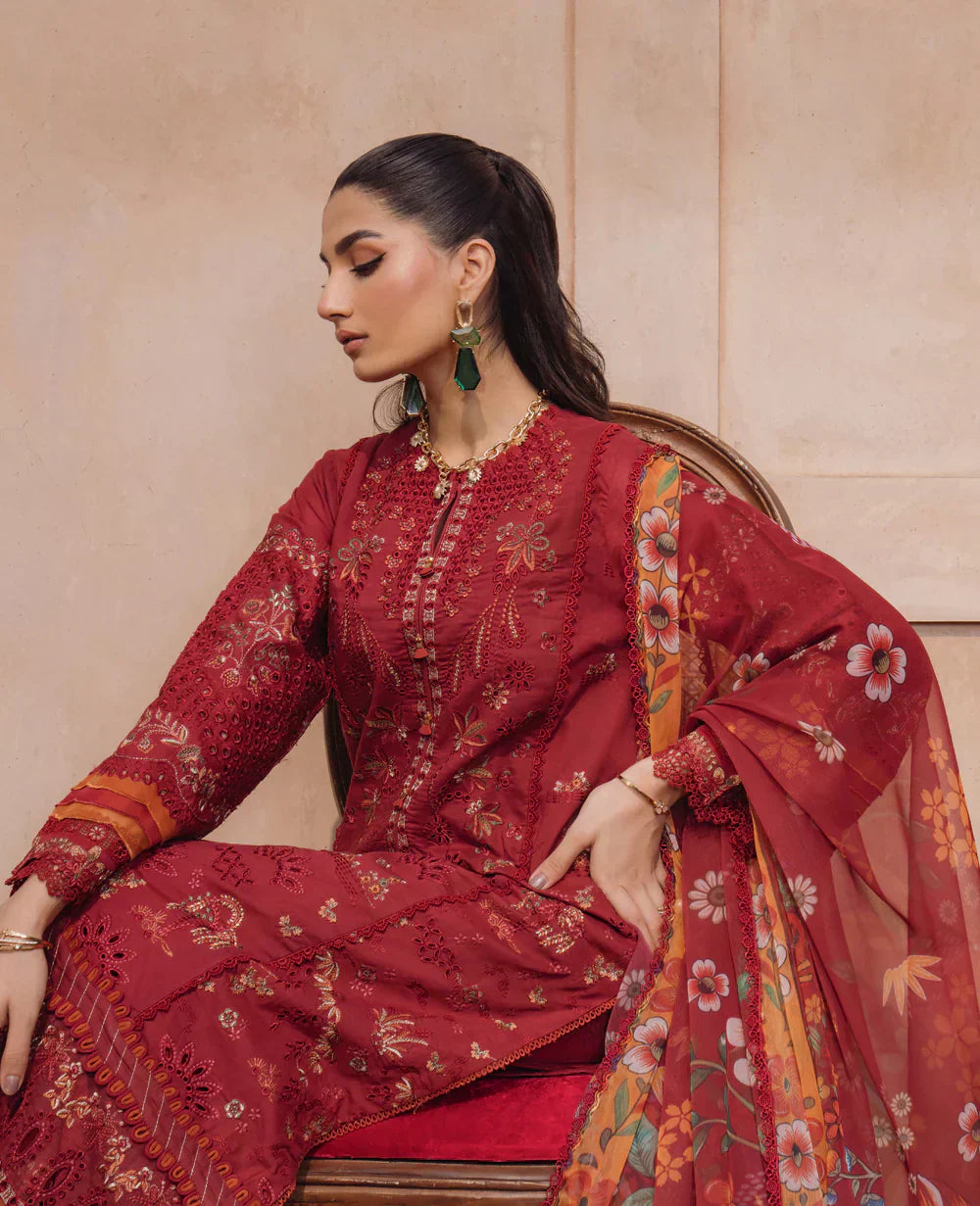 Xenia Formals | Lawn Collection 24 | Zeba - House Of Anaya