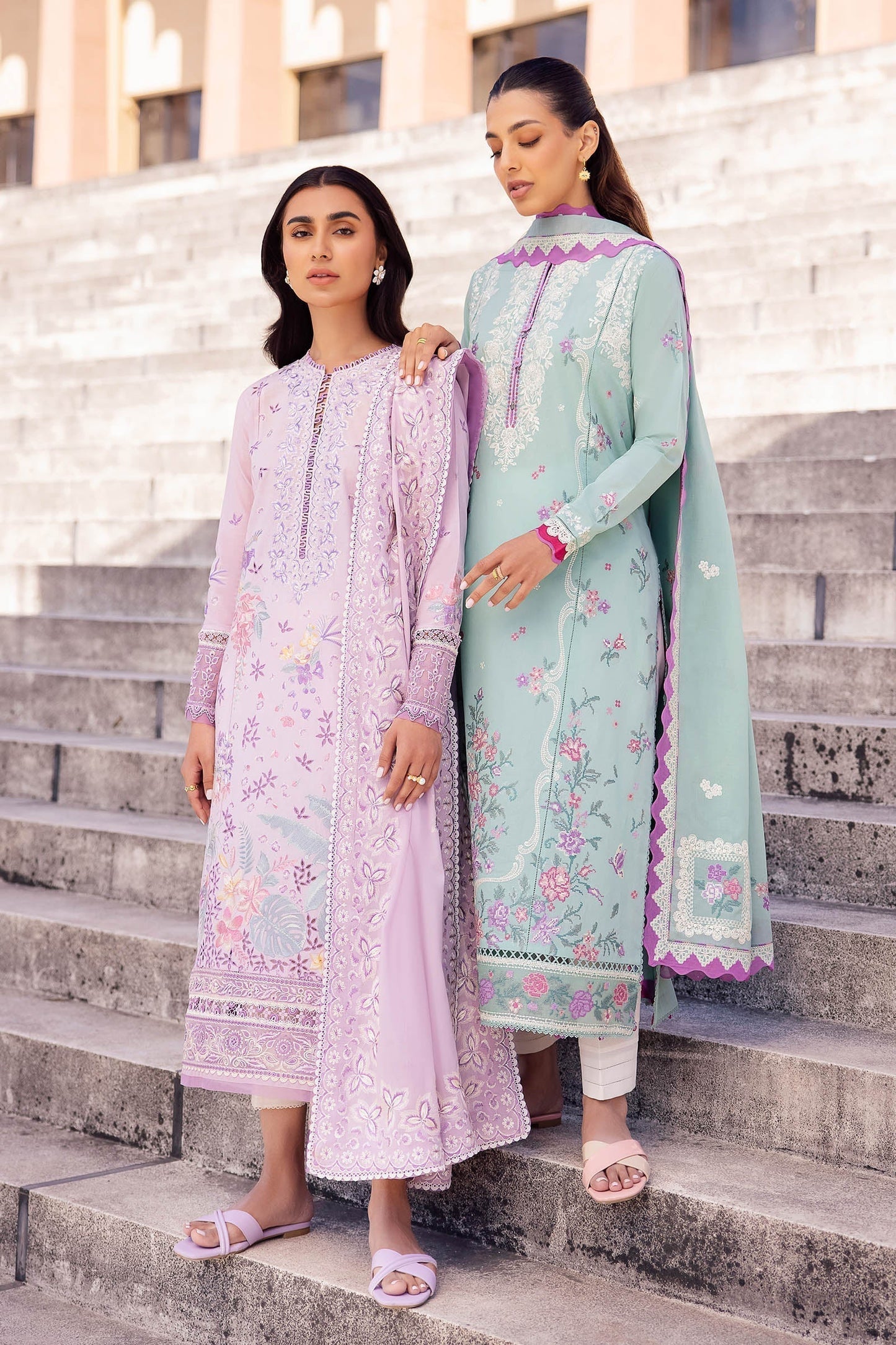 Zaha | Lawn 24 | LARMINA (ZL24-02 A) - House Of Anaya