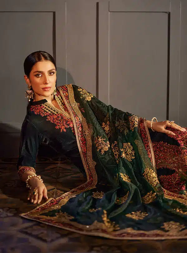 Zainab Chottani | Luxury Velvet Collection 23 | Zelena - House Of Anaya