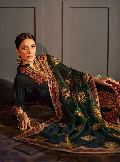 Zainab Chottani | Luxury Velvet Collection 23 | Zelena - House Of Anaya