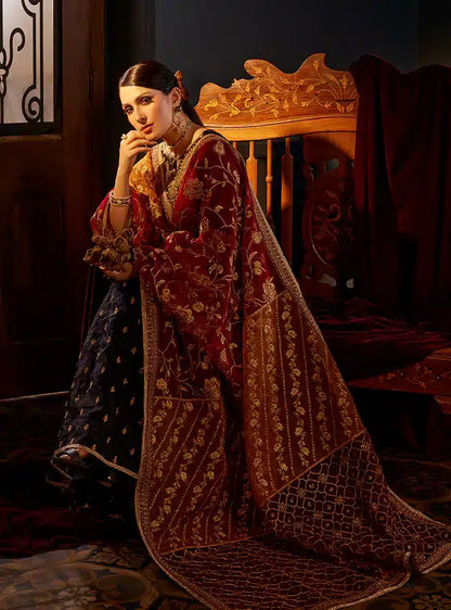 Zainab Chottani | Luxury Velvet Collection 23 | Mehr Mah - House Of Anaya