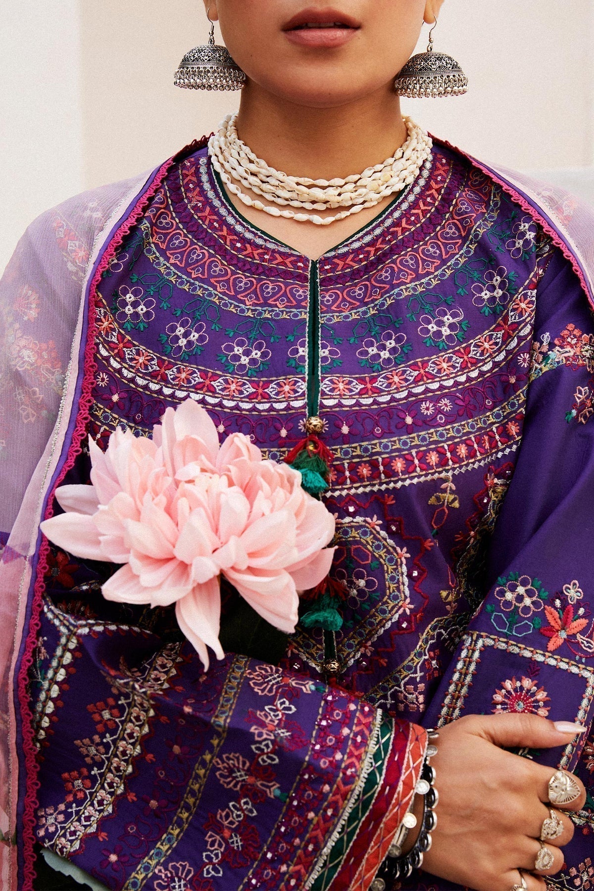 Zara Shahjahan | Luxury Lawn 24 | LAMIA-7B - House Of Anaya